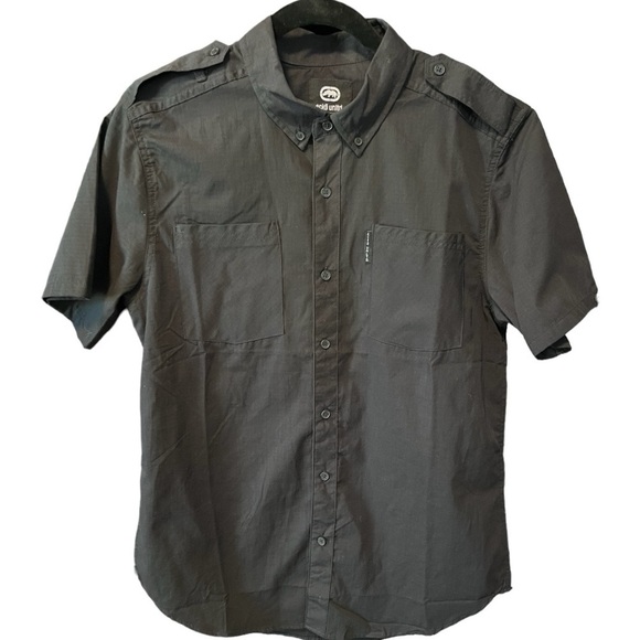 NWT Ecko Hematite Short Sleeve Men’s Shirt Sz M - Picture 3 of 5